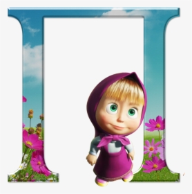 Masha And The Bear, Alphabet, Bears, Alpha Bet, HD Png Download, Free Download