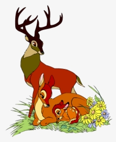 Bambi Clipart Bambi Disney - Bambi Parents, HD Png Download, Free Download