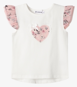 Chloe Lace Heart Top - Girl, HD Png Download, Free Download