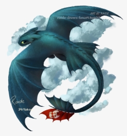 How To Train Your Dragon , Png Download - Toothless Art By Raide, Transparent Png, Free Download