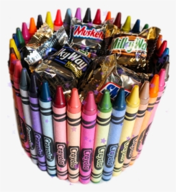 #crayon #kredki #sweet #sccrayons - Teachers Day Homemade Gift, HD Png Download, Free Download