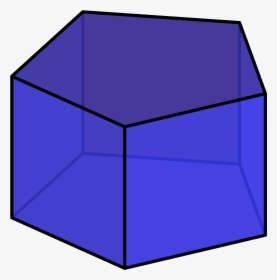Prism Vector Purple - Pentagonal Prism Png, Transparent Png, Free Download