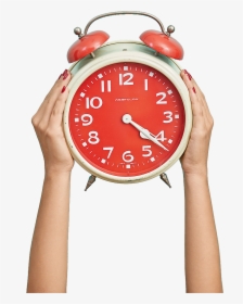 Red Old Alarm Clock - Project Tijd, HD Png Download, Free Download