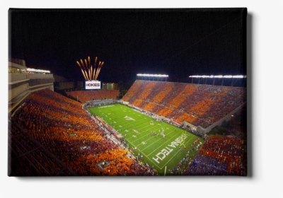 Virginia Tech Hokies - Lane Stadium Striped, HD Png Download, Free Download