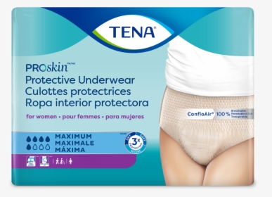 Tena Proskin™ Protective Underwear For Women Provides - Tena Proskin, HD Png Download, Free Download