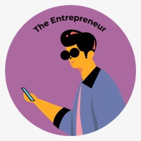 The-entrepreneur - Illustration, HD Png Download, Free Download