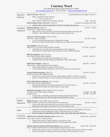 Host Resume Resume Format Download Pdf Nmctoastmasters - Ap Style Resume, HD Png Download, Free Download