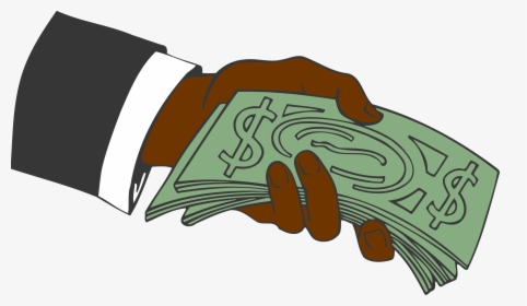 Money - Hand With Money Clipart, HD Png Download, Free Download