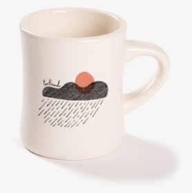 Portland Rain Diner Mug"  Class="lazyload Lazyload - Coffee Cup, HD Png Download, Free Download