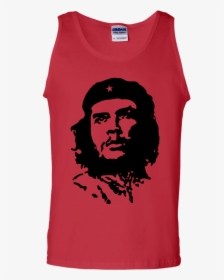Che Guevara Tank Top - Che Guevara Silhouette, HD Png Download, Free Download
