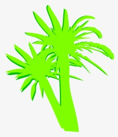 2 Palm Trees Svg Clip Arts, HD Png Download, Free Download