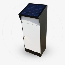 Letter Box With Solar Powered Lighting - Solar Power, HD Png Download, Free Download