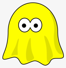 Yellow Ghost Clip Art , Png Download, Transparent Png, Free Download