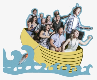 Thicket - Waterman - Paper Boat - With Waves - Smaller - Social Group, HD Png Download, Free Download