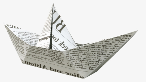 Kisspng Newspaper Watercraft Newspaper Paper Boat 5a9819646495d5, Transparent Png, Free Download
