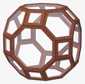 Polyhedron Great Rhombi 6-8, Davinci - Soccer Ball, HD Png Download, Free Download