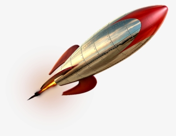 Red-white Steel Rocket Png Image - Missile Rocket Transparent Background, Png Download, Free Download
