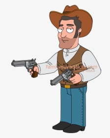 Family Guy Decoration Cowboy - Family Guy Cowboy, HD Png Download, Free Download