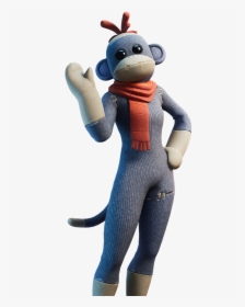 Sock Monkey Skin Fortnite, HD Png Download, Free Download