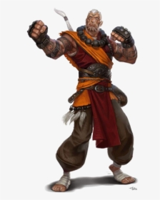 Miles Teg - Tattooed Monk Dnd, HD Png Download, Free Download