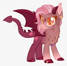 Squeakshimi, Dracony, Female, Hybrid, Nose Piercing, - Cartoon, HD Png Download, Free Download