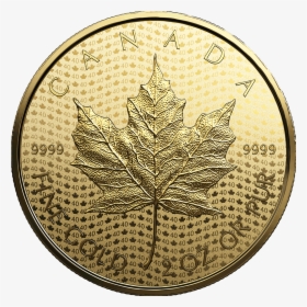 Ican851923 1 - Gold Maple Leaf 2 Oz, HD Png Download, Free Download