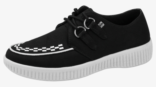 Tuk Black Twill Viva Creepers - Skate Shoe, HD Png Download, Free Download