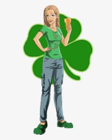 Alissa St Patrick"s Day - Cartoon, HD Png Download, Free Download