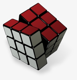 Rubiks Cube Rotating Cci - Rubrics Cube Clip Art, HD Png Download, Free Download