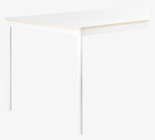 Base 10 Base Table Top Laminate Plywood Whitewhite - Muuto Base Table White, HD Png Download, Free Download