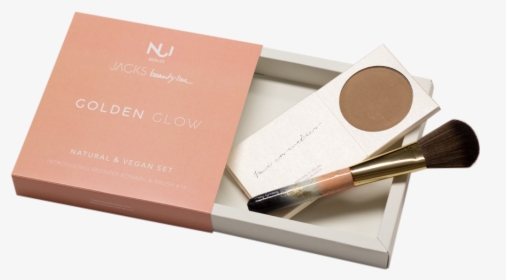 Nui X Jack"s Beauty Line Golden Glow Make Up Set"  - Makeup Brushes, HD Png Download, Free Download