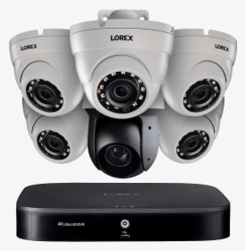 1080p Hd Security System With 4k Dvr, One 25× Optical - Closed-circuit Television, HD Png Download, Free Download