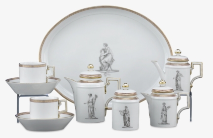 18th-century Kpm Porcelain Tea Service - Porcelain, HD Png Download, Free Download