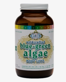 Blue Green Algae Body Love - Glass Bottle, HD Png Download, Free Download