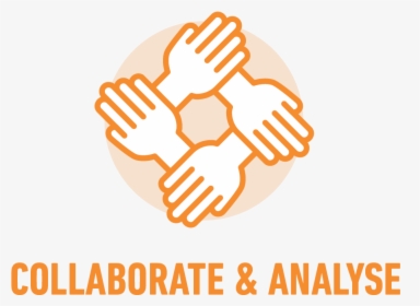 Uct Rdm Icon 03 Collaborate Analyse - Research Data, HD Png Download, Free Download