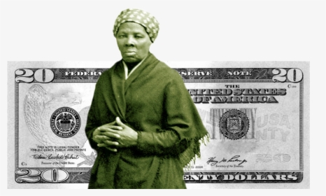 20 Dollar Bill Png - Harriet Tubman Video, Transparent Png, Free Download