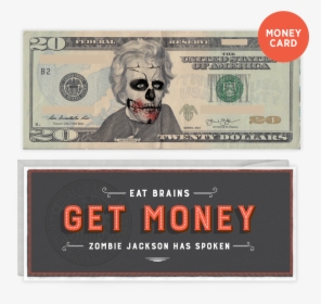 A Transparent Cover With Illustration Transforms A - 20 Dollar Bill Png, Png Download, Free Download