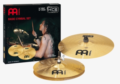 Meinl Hcs Basic Cymbal Set - Meinl Hcs 1416, HD Png Download, Free Download