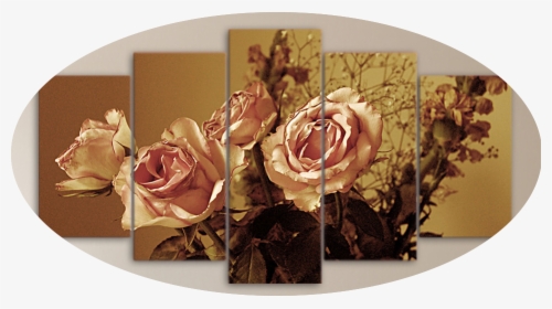 "dry Bronze Roses" - Tranh Treo Phong Khách Sang Đẹp, HD Png Download, Free Download
