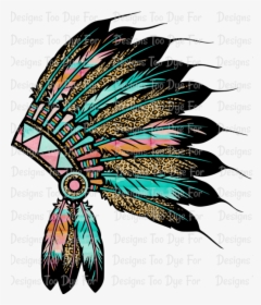 Native American Headdress Drawing, HD Png Download, Free Download