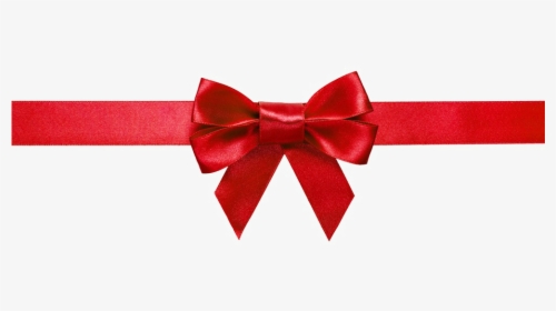 Red Bow Ribbon Png Image Background - Transparent Background Red Bow Png, Png Download, Free Download