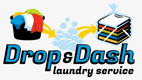 Drop & Dash Laundry Service, HD Png Download, Free Download