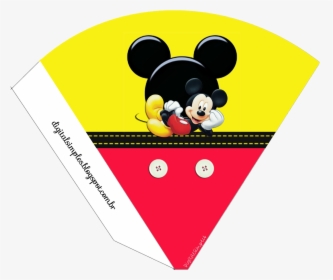 Kit Aniversário De Personalizados Tema Mickey Mouse - Minnie Mouse Circle Stickers Red, HD Png Download, Free Download