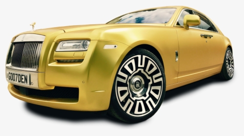Gold Rolls Royce Ghost, HD Png Download, Free Download