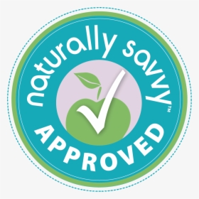 Naturally Savvy Seal Of Approval - Emblem, HD Png Download, Free Download