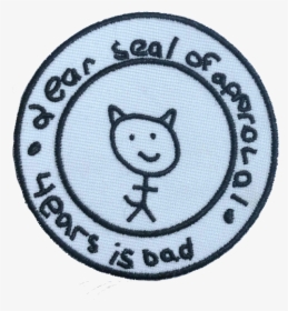 Image Of 2 Ear Seal Of Approval - Circle, HD Png Download, Free Download