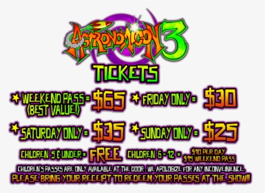 Astronomicon 3 Ticket Page - Illustration, HD Png Download, Free Download