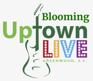 Bloominguptownlive2 - Graphic Design, HD Png Download, Free Download