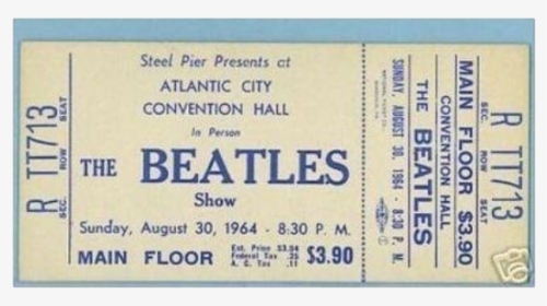 #moodboard #sticker #aesthetic #ticket #concert #thebeatles - Commemorative Plaque, HD Png Download, Free Download