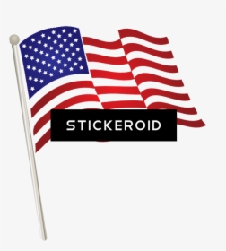 Usa Flag Flags - Waving American Flag Png, Transparent Png, Free Download